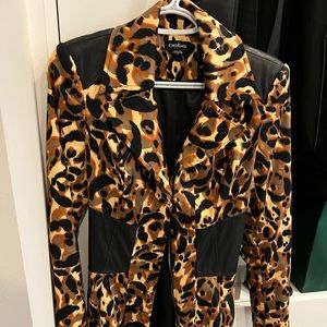 Leopard coat